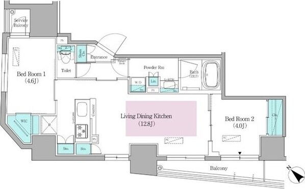 アーバネックス日本橋馬喰町IIの物件間取画像